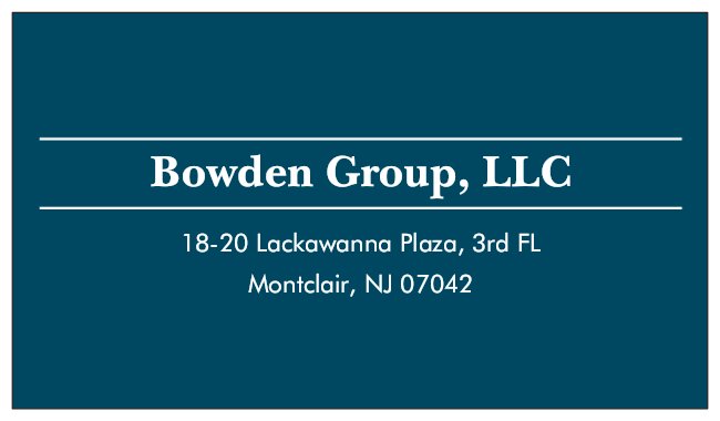 Bowden Group Bookkeeping Services